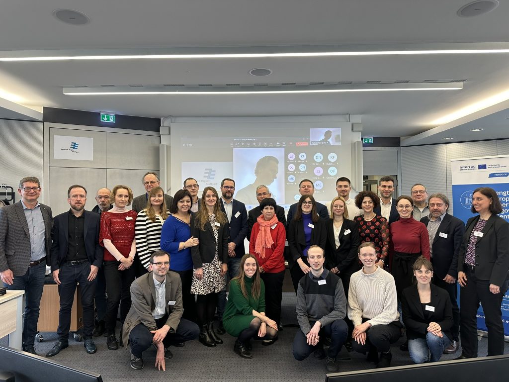 Partners of MECOG-CE project during Stuttgart meeting