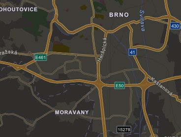 of work commuting in BMA is connected to Brno